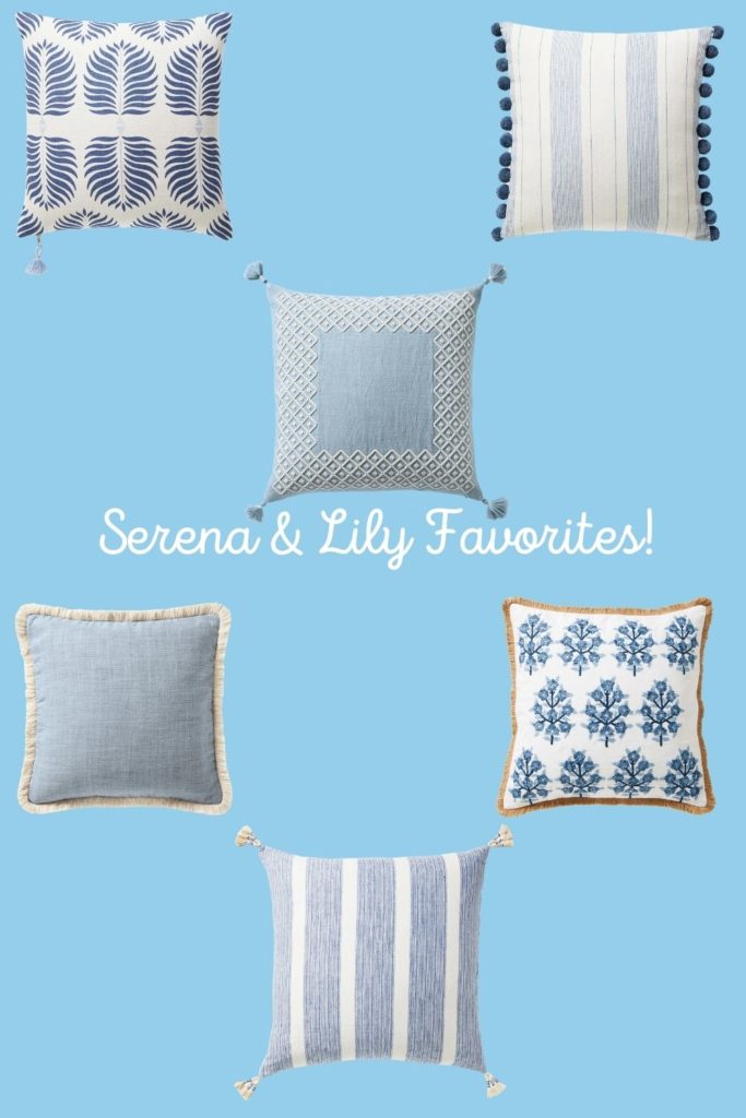 Serena & Lily Pillows